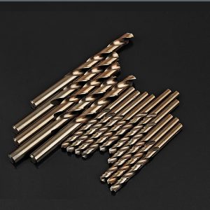 Premium M35 Cobalt High-Speed Steel Drill Bit Set – 19 PCS (2.0–13.5 mm)