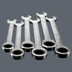 Premium Chrome Vanadium Steel Ratcheting Combination Wrench Set (6–32 mm, Full Size)
