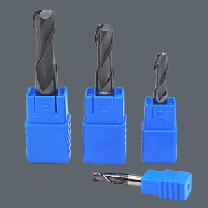 50° 2-Flute Ultra-Fine Grain Tungsten Carbide End Mill (Coated)